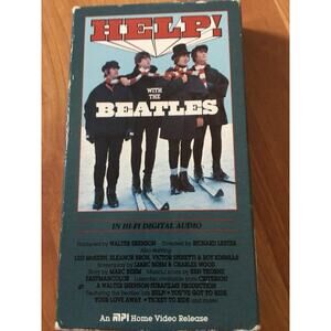 Collectable Help With The‎ Beatles Vhs